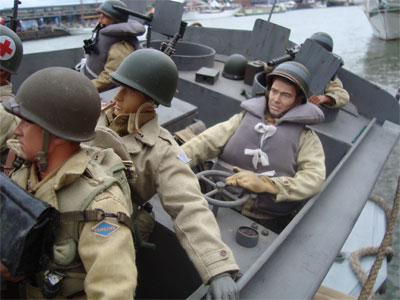 La maquette au 1/6ème du LCVP